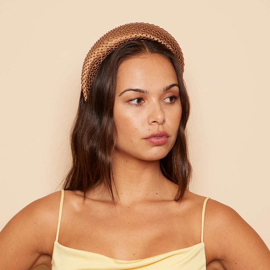 Cora in Camel/Gold - Eugenia Kim
