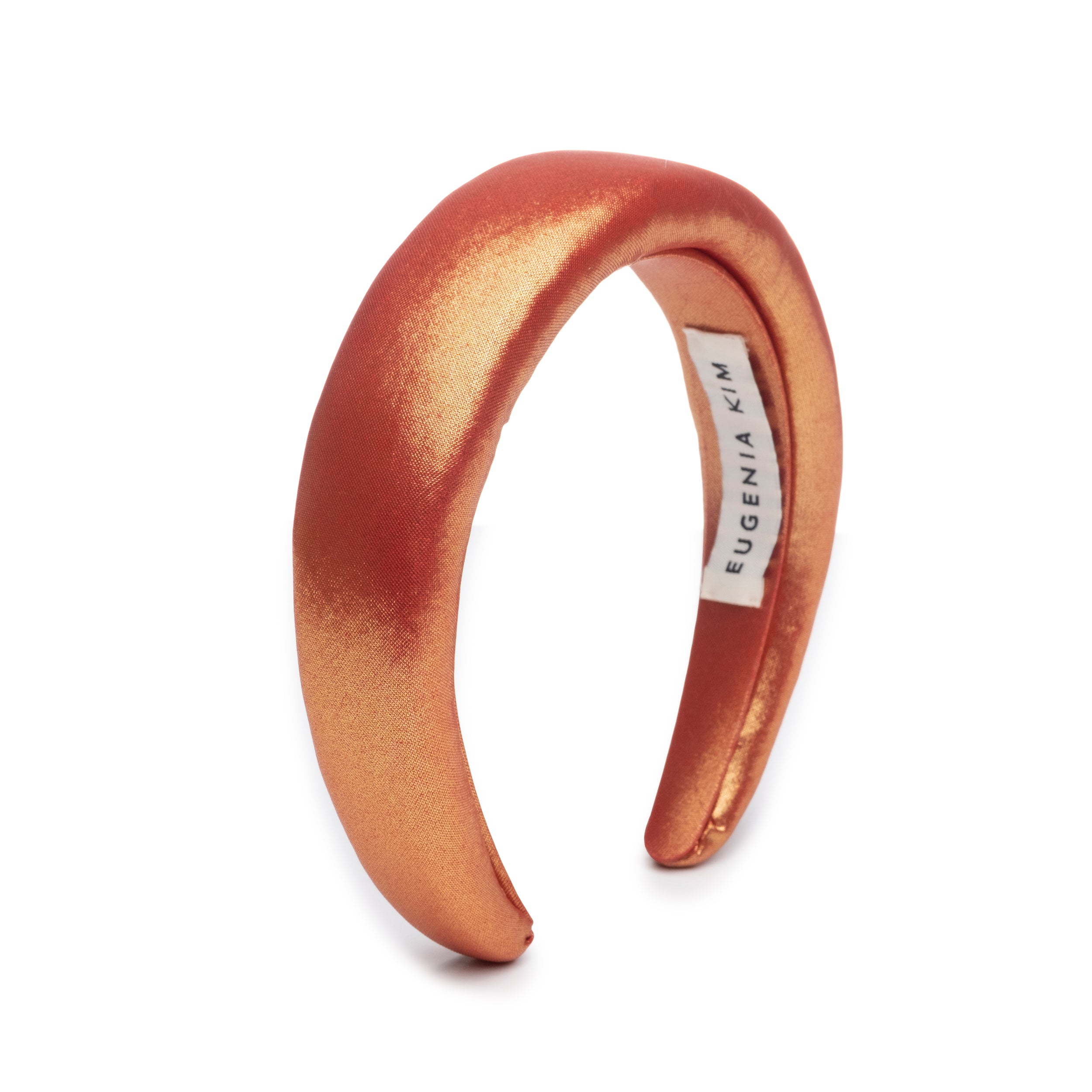 Flat shot of Cora headband in Copper