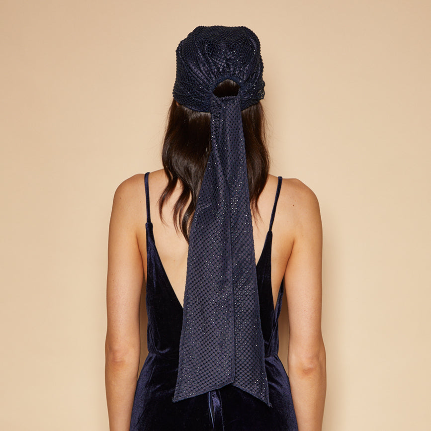 Gigi in Navy Crystal - Eugenia Kim
