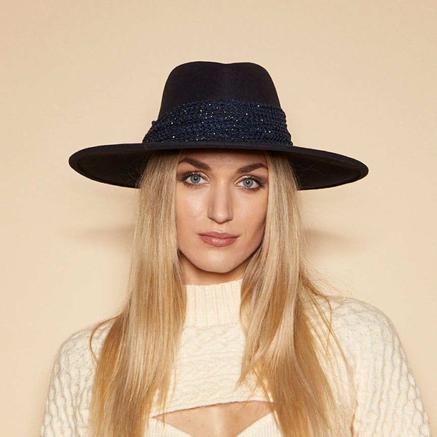 Harlowe in Navy Crystal - Eugenia Kim