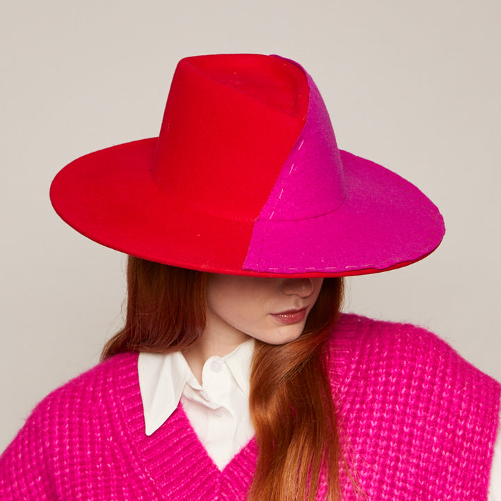 Harlowe in Red/Fuchsia - Eugenia Kim