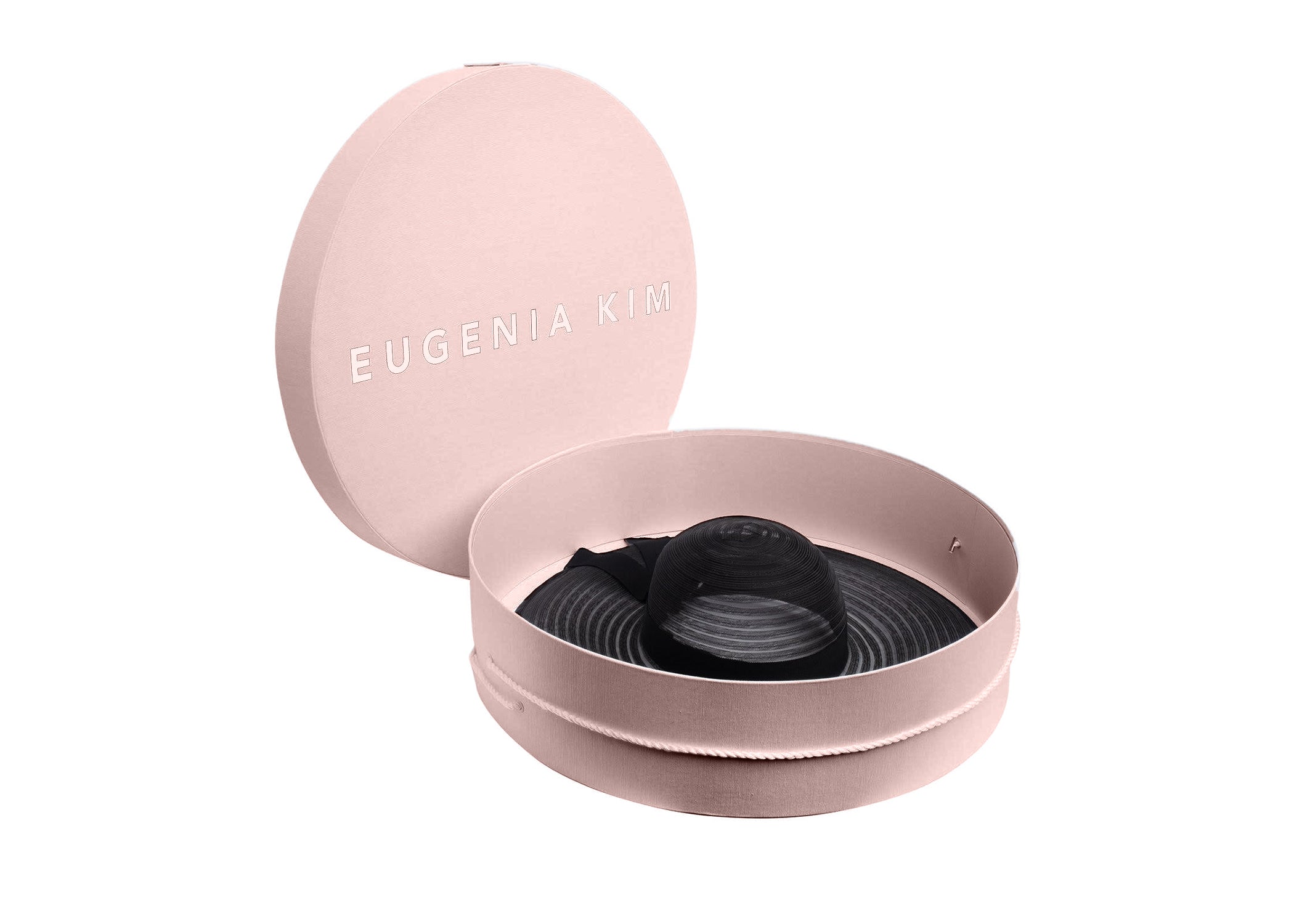 Hat Box Medium in Pink - Eugenia Kim
