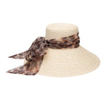 Mirabel in Beige with Leopard Bow - Eugenia Kim