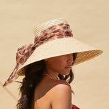 Mirabel in Beige with Leopard Bow - Eugenia Kim
