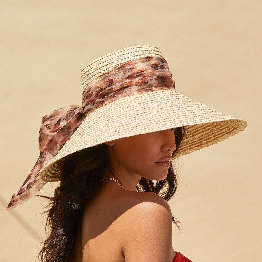 Mirabel in Beige with Leopard Bow - Eugenia Kim