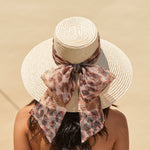 Mirabel in Beige with Leopard Bow - Eugenia Kim