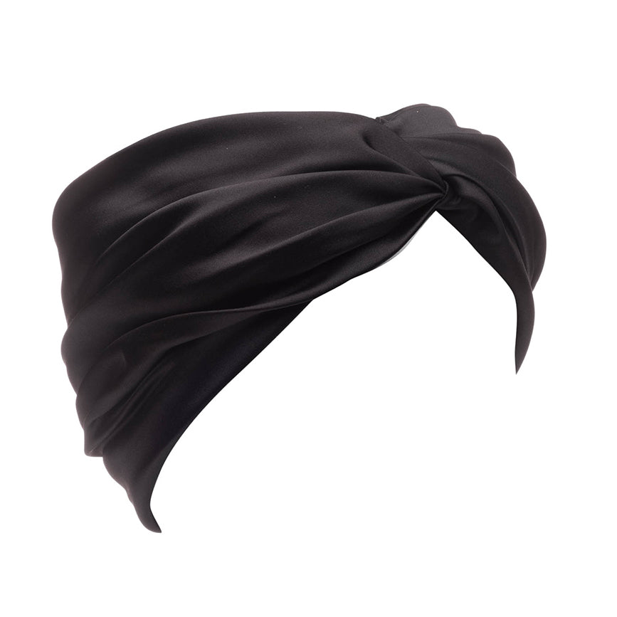 Malia in Black Satin - Eugenia Kim