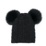 Mimi in Black Metallic Yarn - Eugenia Kim