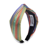 Flat shot of Sally headband in multicolor