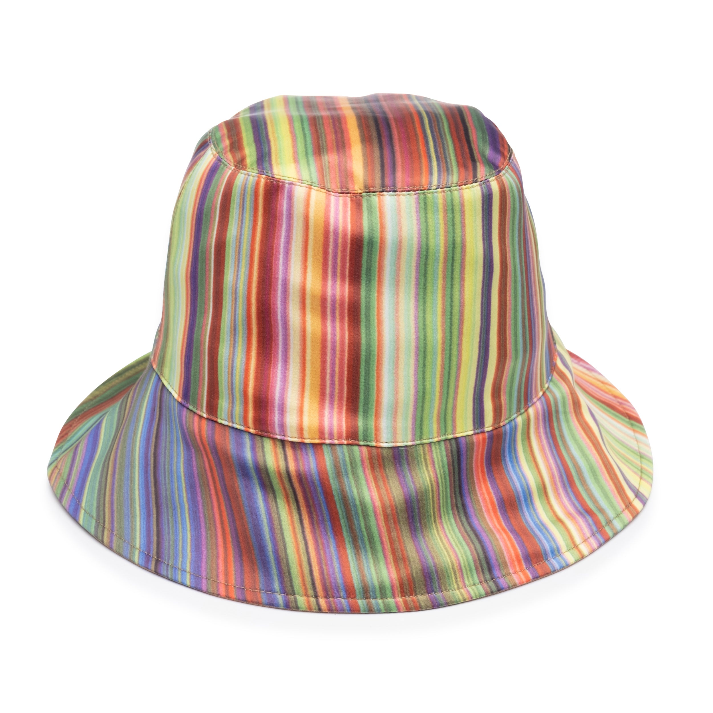Flat shot of Sara bucket hat in multicolor