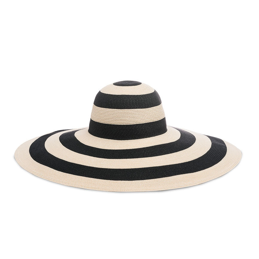 Eugenia Kim Sunny sunhat in ivory/black product shot 