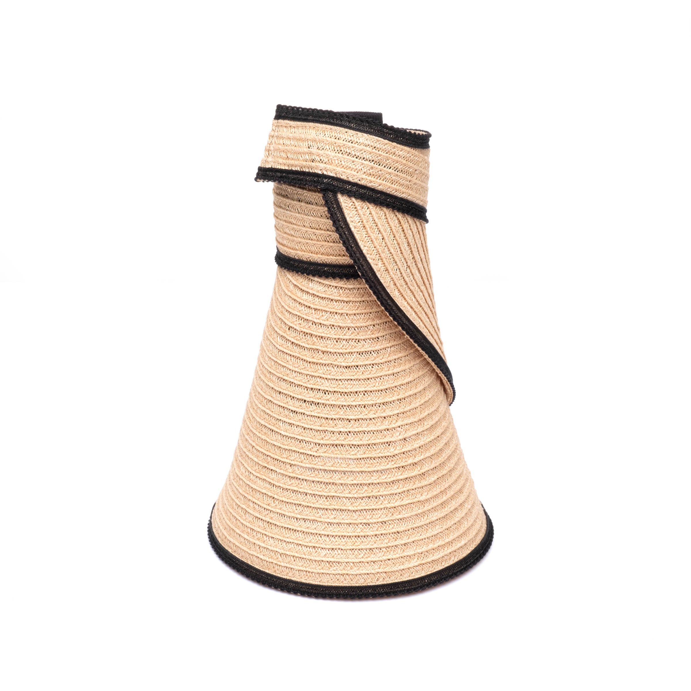 Eugenia Kim Trixie Visor in camel rolled product shot