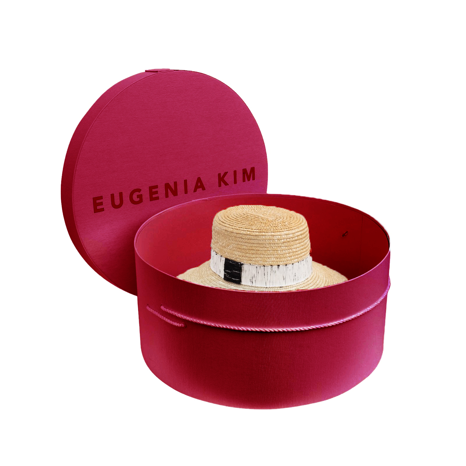 Eugenia Kim "Fuchsia" Tall Hat Box - Eugenia Kim